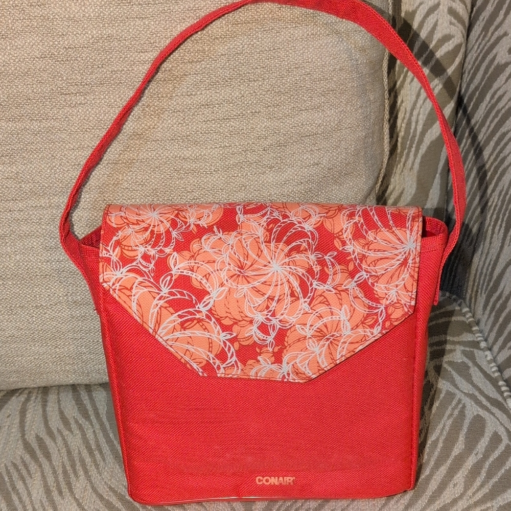 Conair Spiral Heat Rollers In Carrying Case